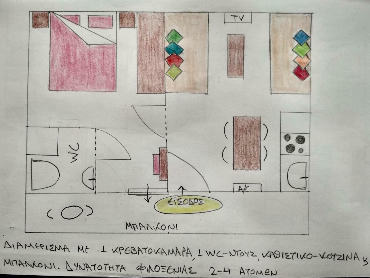 Possidi Kouslaka Διαμέρισμα Εξωτερικό φωτογραφία